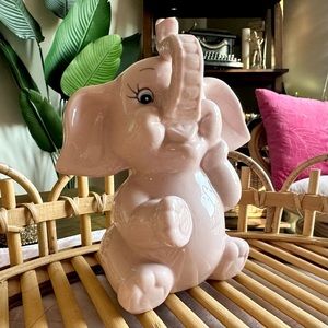 Vintage Elephant Coin Bank